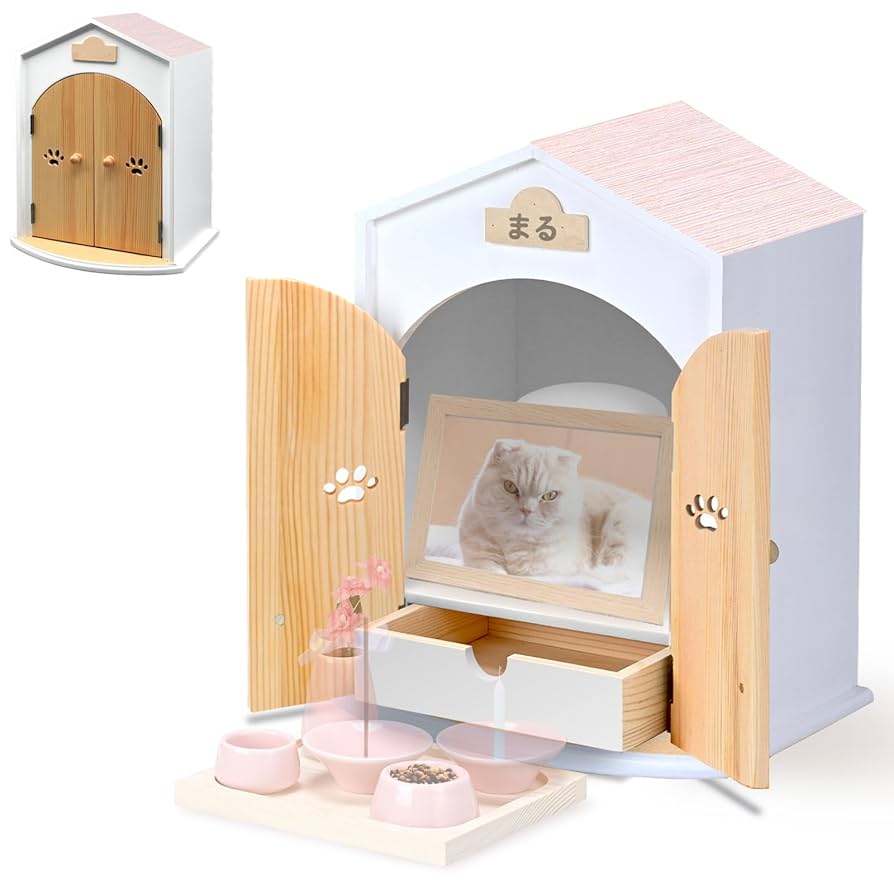 Amazon | ペット 仏壇 セット ペット仏壇 仏具 祭壇 ペット用